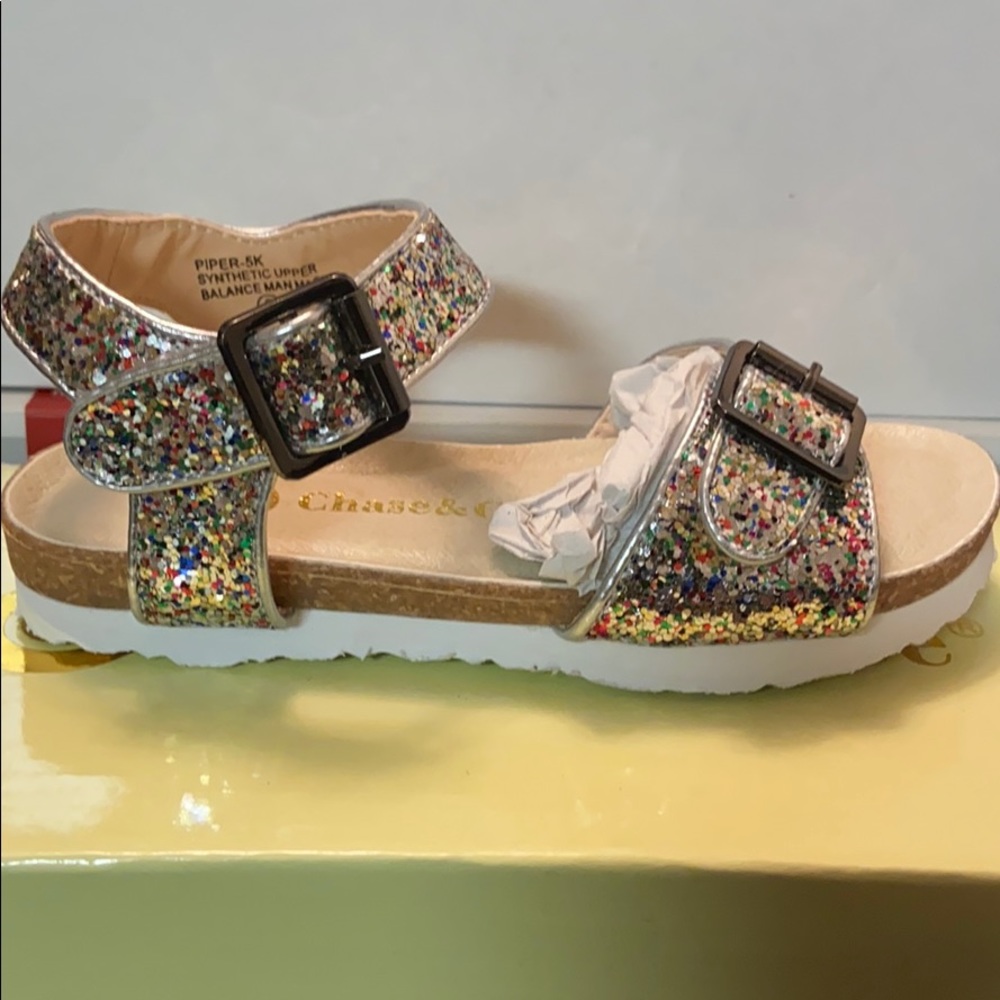 Girl Glitter Sandals